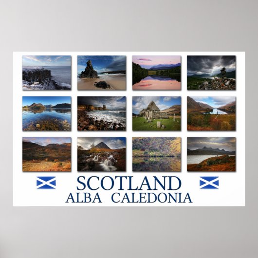 Scotland - schottland - Schottland - Caledonia Poster (Vorne)