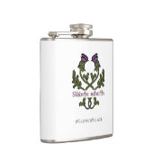 Scotland Scottish Thistle und Schotten Gaelic Toas Flachmann (Rechts)
