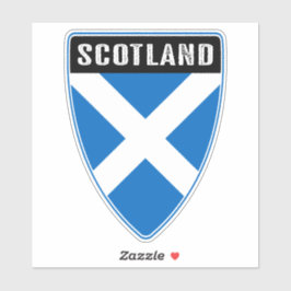 Scotland Shield Aufkleber