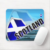 Scotland Shield Mousepad (Mit Mouse)