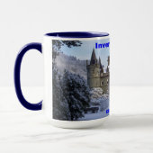Scotland Snow Inveraray Castle Campbell Clan Tasse (Links)