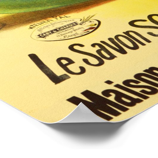 Scotland Soap Vintage Werbung Poster (Ecke)