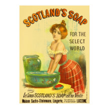 Scotland Soap Vintage Werbung