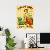 Scotland Soap Vintage Werbung Poster (Heimbüro)