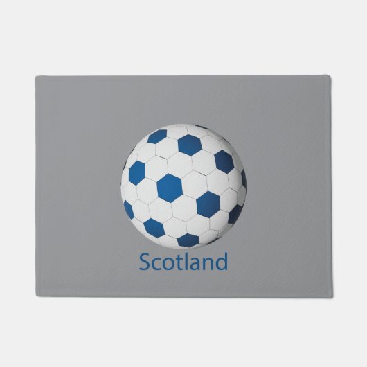 Scotland Soccer Fußmatte (Vorderseite)
