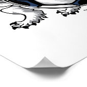 Scotland Soccer Poster (Ecke)