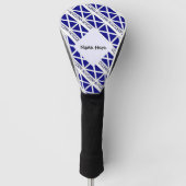 Scotland St Andrew's Cross Flag, der Ihren Namen v Golf Headcover (Vorderseite)