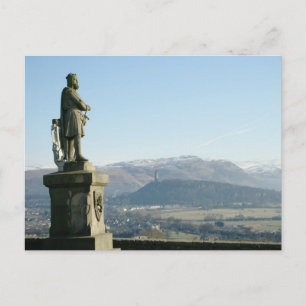 Scotland Stirling King Robert the Bruce Postkarte