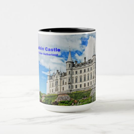 Scotland Sutherland Clan Dunrobin Castle Tasse (Zentrum)