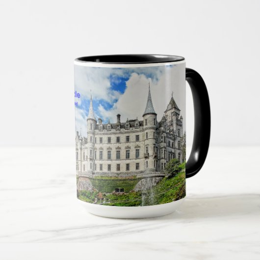 Scotland Sutherland Clan Dunrobin Castle Tasse (VorderseiteRechts)