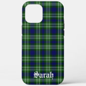 Scotland Tweedside District Tartan Personalisiert Case-Mate iPhone Hülle (Rückseite)