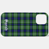 Scotland Tweedside District Tartan Personalisiert Case-Mate iPhone Hülle (Rückseite (Horizontal))