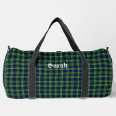 Scotland Tweedside District Tartan Personalisiert Duffle Bag (Vorderseite)