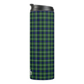 Scotland Tweedside District Tartan Personalisiert Thermosbecher (Nach rechts gedreht)