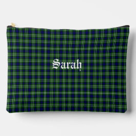 Scotland Tweedside District Tartan Personalisiert Zubehörtasche