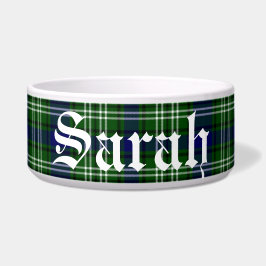 Scotland Tweedside District Tartan Pet Napf