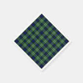 Scotland Tweedside District Tartan Serviette (Ecke)