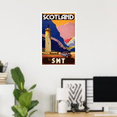 Scotland Vintage Travel Poster (Heimbüro)