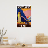 Scotland Vintage Travel Poster (Küche)