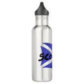 Scotland Wavy Flag Trinkflasche (Links)