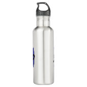 Scotland Wavy Flag Trinkflasche (Rückseite)