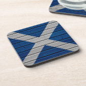 Scotland Wooden Pank Textur Untersetzer (Linke Seite)