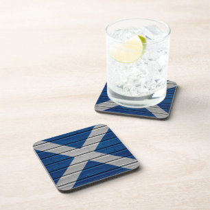 Scotland Wooden Pank Textur Untersetzer