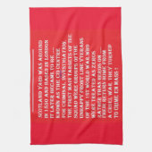 Scotland Yard die Geschichte von London England Geschirrtuch (Vertikal)