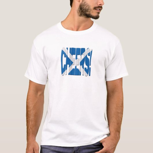Scots cheers T-Shirt (Vorderseite)