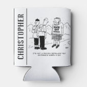 Scotsman hat eine neuartige Methode, Mücken zu rep Dosenkühler (Rückseite)