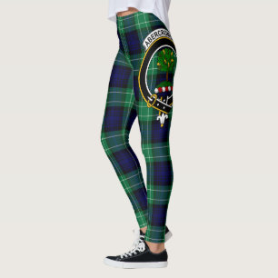 Scotstee Clan Abercrombie Wappen Tartan Women Leggings