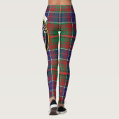 Scotstee Clan Adam Ancient Wappen Tartan Women Leggings (Rückseite)