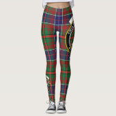 Scotstee Clan Adam Ancient Wappen Tartan Women Leggings (Vorderseite)