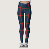 Scotstee Clan Agnew Tartan Frauen Leggings (Vorderseite)