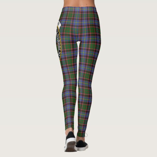 Scotstee Clan Aikenhead Wappen Tartan Women Leggin Leggings (Rückseite)