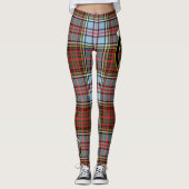 Scotstee Clan Anderson Ancient Wappen Tartan Women Leggings (Vorderseite)