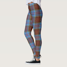 Scotstee Clan Anderson Modern Tartan Women Legging Leggings