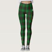 Scotstee Clan Anstruther Wappen Tartan Women Leggings (Vorderseite)