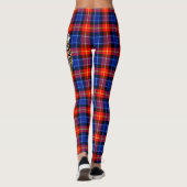 Scotstee Clan Anstruther Wappen Tartan Women Leggings (Rückseite)
