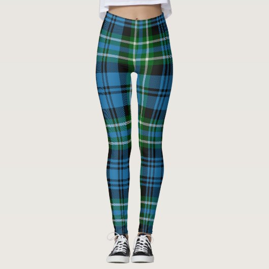 Scotstee Clan Arbuthnott Jagt Tartan Women Legg Leggings (Vorderseite)