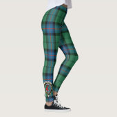 Scotstee Clan Armstrong Ancient Wappen Tartan Wome Leggings (Rechts)