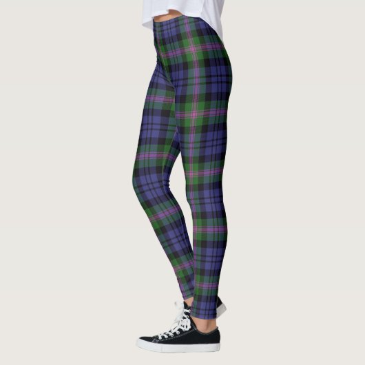 Scotstee Clan Baird Tartan Frauen Leggings (Links)