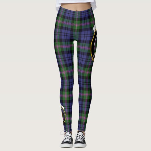 Scotstee Clan Baird Wappen Tartan Women Leggings (Vorderseite)