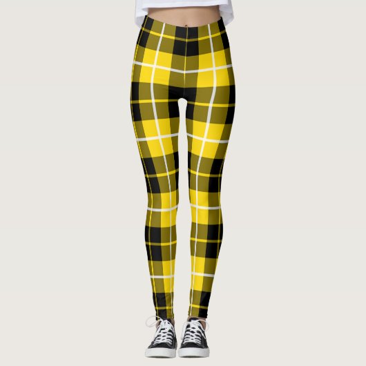 Scotstee Clan Barclay Tartan Frauen Leggings (Vorderseite)