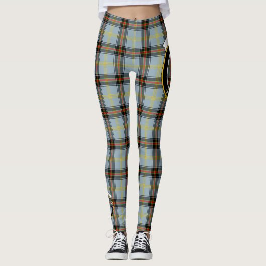 Scotstee Clan Bell Wappen Tartan Women Leggings (Vorderseite)