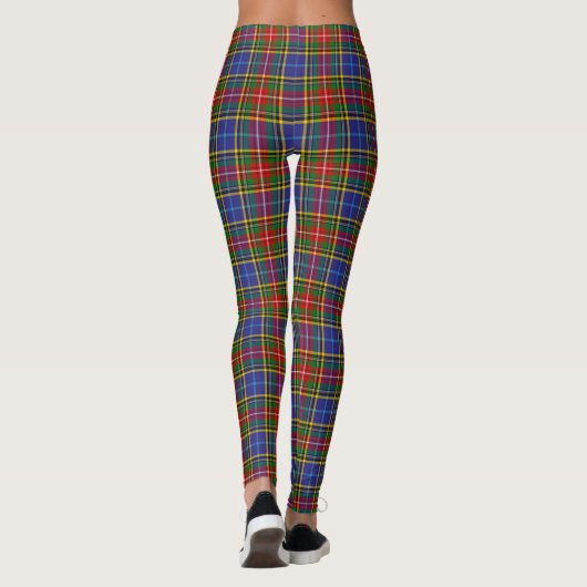 Scotstee Clan Bethune Tartan Leggings (Rückseite)