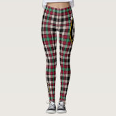 Scotstee Clan Borthwick Ancient Wappen Tartan Wome Leggings (Vorderseite)