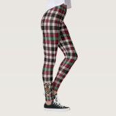Scotstee Clan Borthwick Ancient Wappen Tartan Wome Leggings (Rechts)