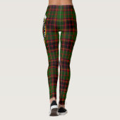 Scotstee Clan Buchan Wappen Tartan Women Leggings (Rückseite)