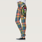 Scotstee Clan Buchanan Ancient Wappen Tartan Women Leggings (Links)